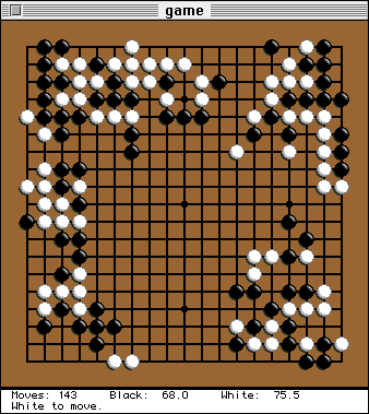a game of go